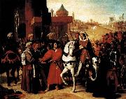 Jean-Auguste Dominique Ingres The Entry of the Future Charles V into Paris in 1358 Sweden oil painting artist